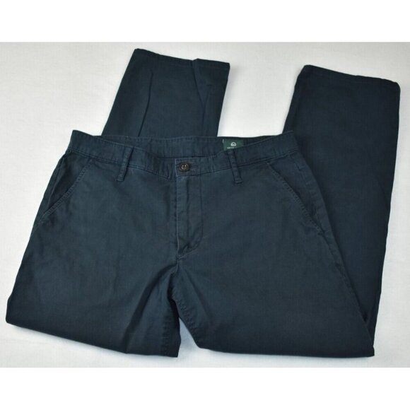 Adriano Goldschmied Green Label Men Chino Pants 31x27 Stretch Navy Slim Straight - Picture 1 of 15